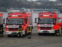 Neue LF`s fuer Koeln Uebergabe in Koeln Deutz an den Wachen  P136